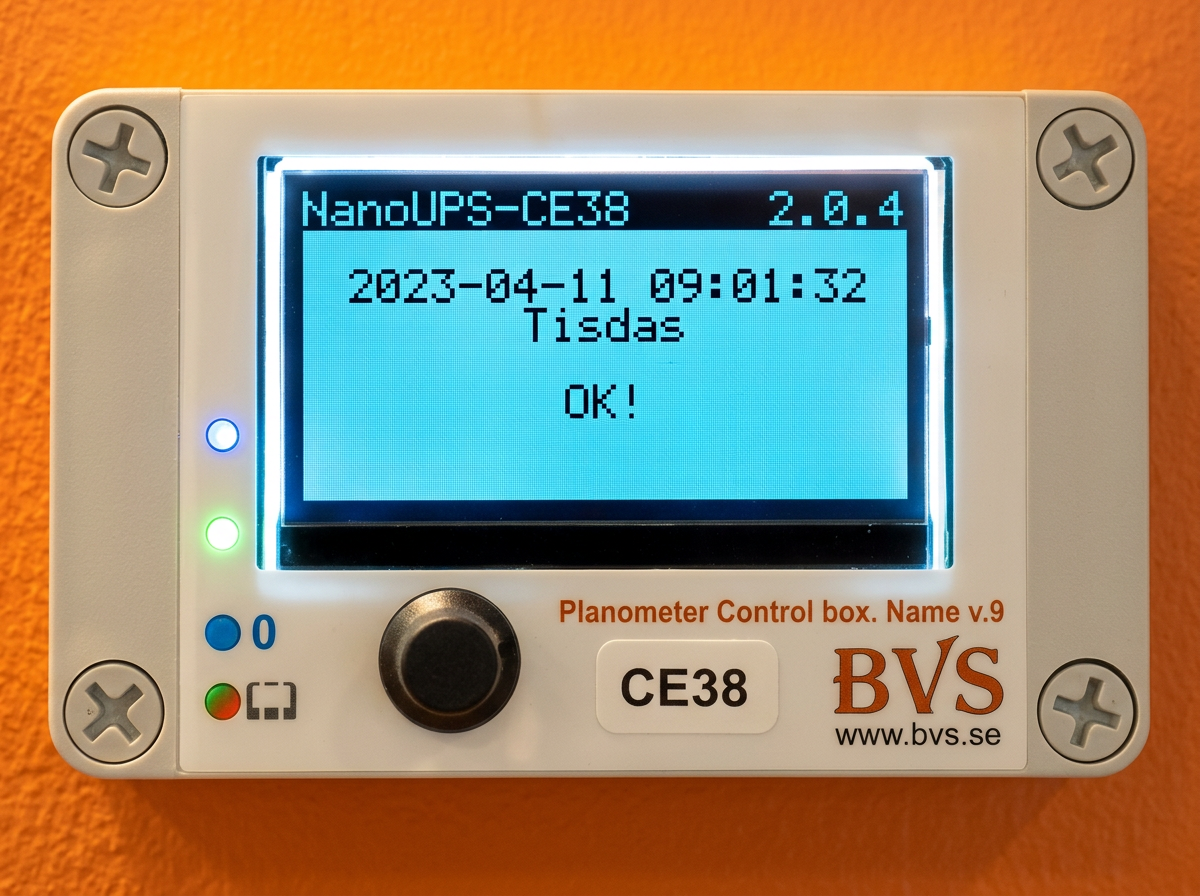 Flammatex Nano V4.4 styrcentral med display